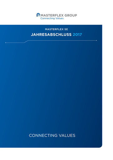 Thumbnail Masterflex Financial Statement 2017