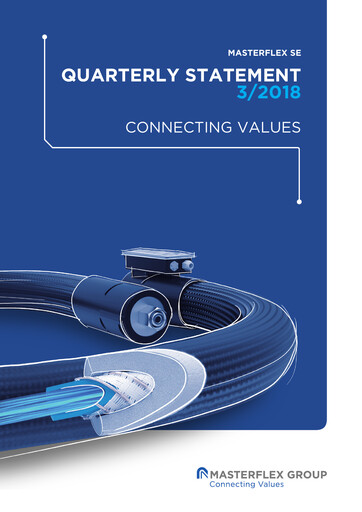 Miniature Masterflex Rapport trimestriel 2018-q3