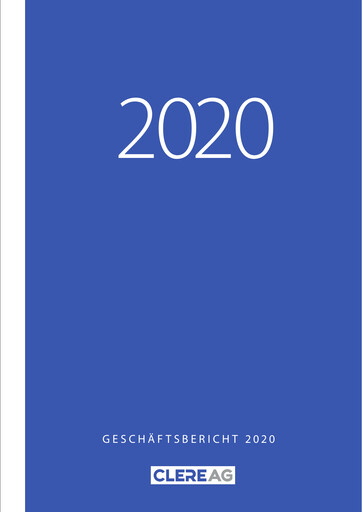Thumbnail Clere AG Annual Report 2020