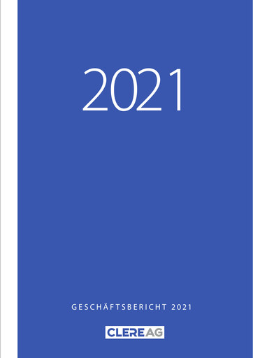 Thumbnail Clere AG Annual Report 2021