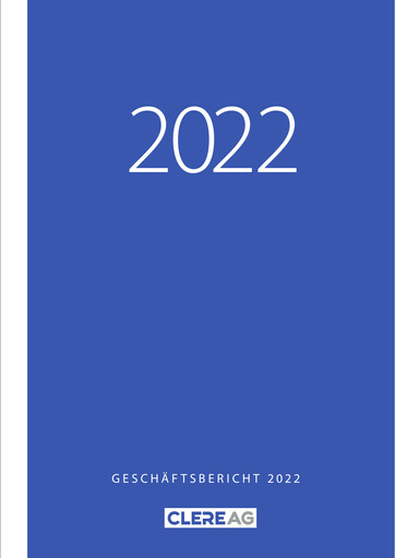 Thumbnail Clere AG Annual Report 2022