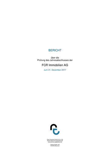 Thumbnail FCR Immobilien Financial Statement 2017