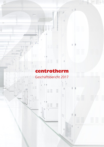 Thumbnail centrotherm international Annual Report 2017