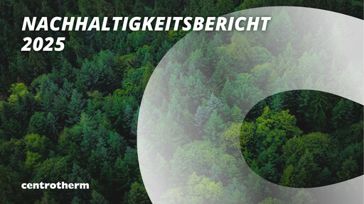 Thumbnail centrotherm international Sustainability Report 2025