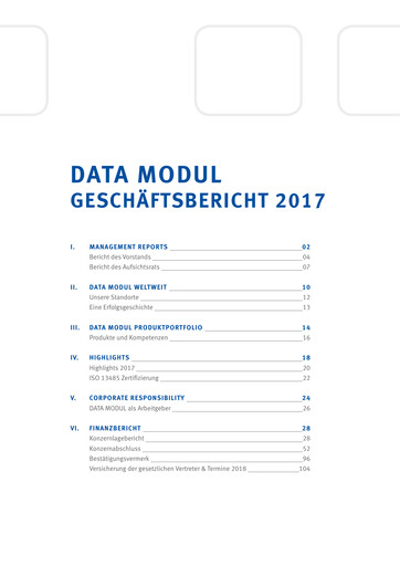 Thumbnail DATA MODUL Annual Report 2017