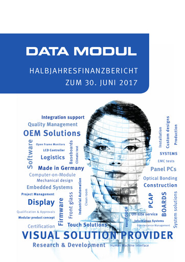 Thumbnail DATA MODUL Half-year Report 2017-h1