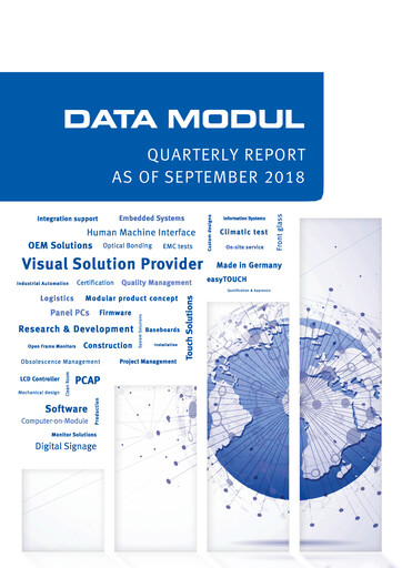 Thumbnail DATA MODUL Half-year Report 2018-h1