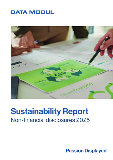 Thumbnail DATA MODUL Sustainability Report 2025