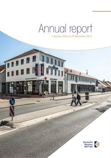 Thumbnail Deutsche Konsum REIT-AG Annual Report 2016-2017