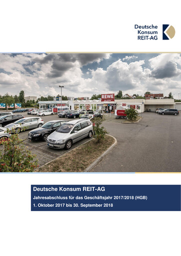 Thumbnail Deutsche Konsum REIT-AG Financial Statement 2017-2018