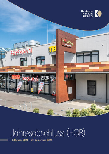 Thumbnail Deutsche Konsum REIT-AG Financial Statement 2021-2022