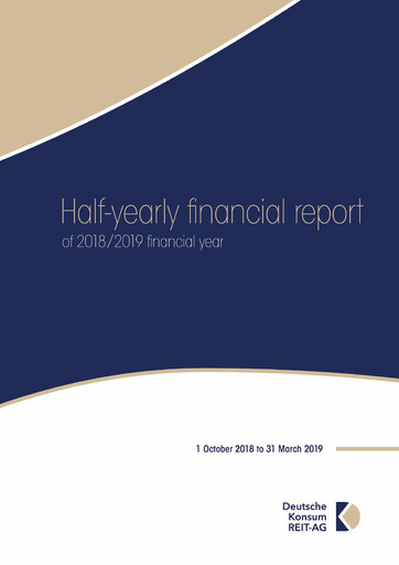 Thumbnail Deutsche Konsum REIT-AG Half-year Report 2018-h1