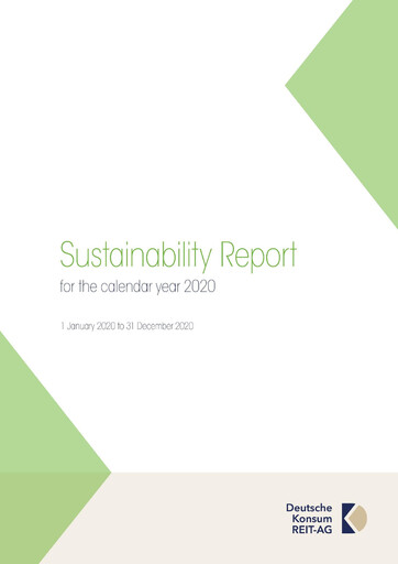 Thumbnail Deutsche Konsum REIT-AG Sustainability Report 2020