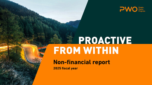 Thumbnail PWO AG ESG Report 2025