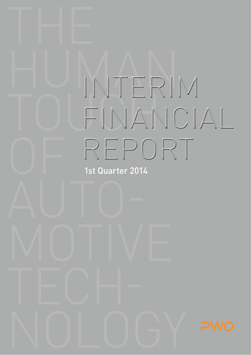 Vorschaubild PWO AG Quartalsbericht 2014-q1