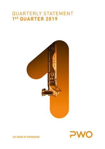 Vorschaubild PWO AG Quartalsbericht 2019-q1