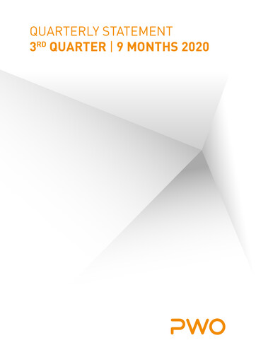 Vorschaubild PWO AG Quartalsbericht 2020-q3