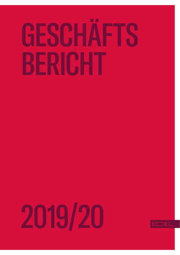 Vorschaubild Edel SE & Co. KGaA Jahresbericht 2019-2020