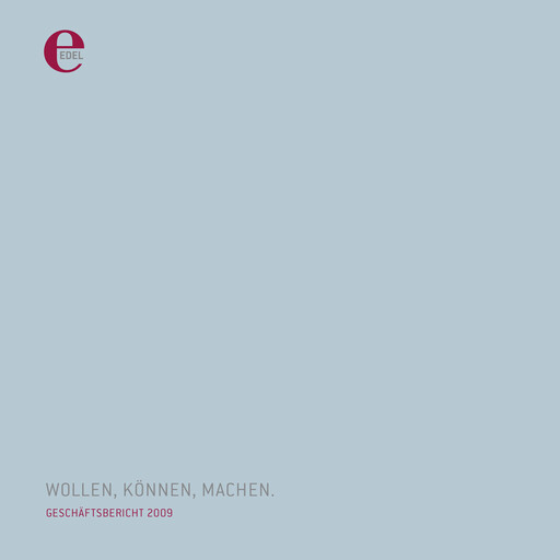 Vorschaubild Edel SE & Co. KGaA Finanzmitteilung 2009