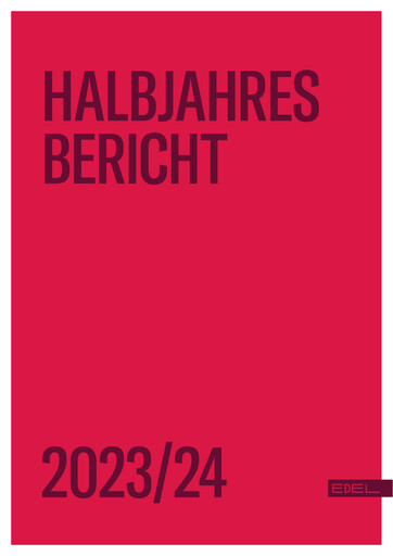 Thumbnail Edel SE & Co. KGaA Half-year Report 2023-2024