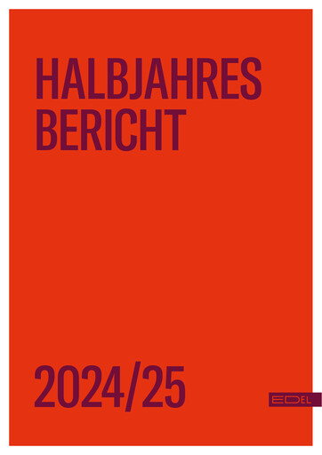 Thumbnail Edel SE & Co. KGaA Half-year Report 2024-2025