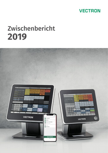 Miniature Vectron Systems Rapport semestriel 2019-h1