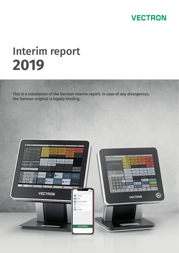 Miniature Vectron Systems Rapport semestriel 2019-h1