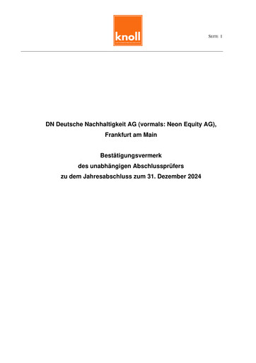 Thumbnail Neon Equity AG Financial Statement 2024