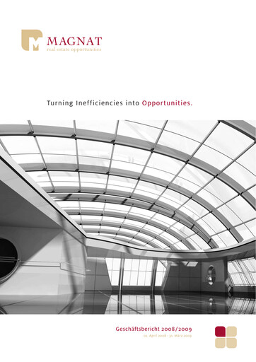 Vorschaubild DEMIRE Deutsche Mittelstand Real Estate Jahresbericht 2008-2009