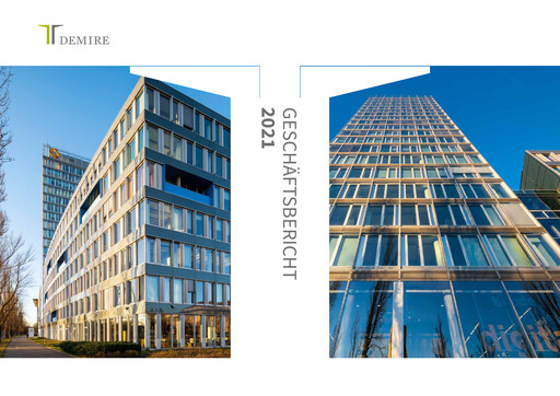 Thumbnail DEMIRE Deutsche Mittelstand Real Estate Annual Report 2021