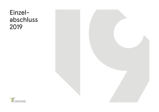 Thumbnail DEMIRE Deutsche Mittelstand Real Estate Financial Statement 2019