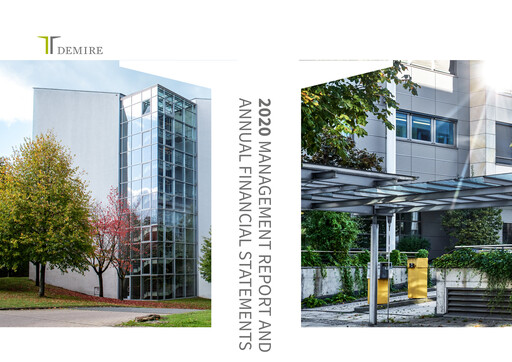 Vorschaubild DEMIRE Deutsche Mittelstand Real Estate Finanzmitteilung 2020