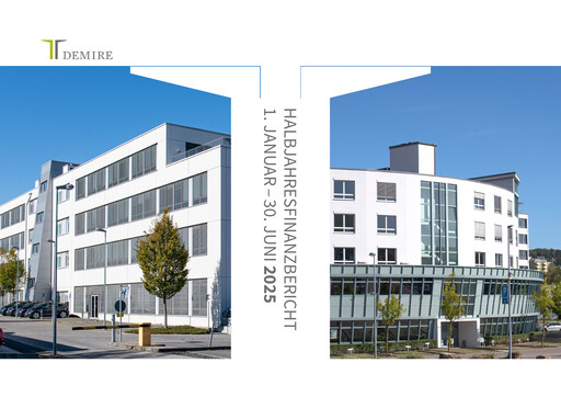Miniature DEMIRE Deutsche Mittelstand Real Estate Rapport semestriel 2025-h1