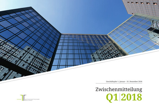 Miniature DEMIRE Deutsche Mittelstand Real Estate Rapport trimestriel 2018-q1