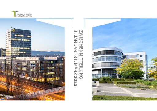 Miniature DEMIRE Deutsche Mittelstand Real Estate Rapport trimestriel 2023-q1