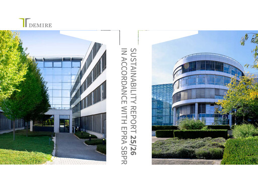 Thumbnail DEMIRE Deutsche Mittelstand Real Estate Sustainability Report 2025-2026