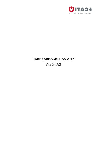 Thumbnail VITA 34 Financial Statement 2017