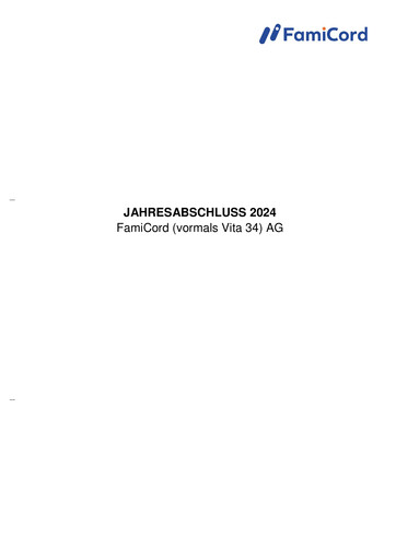 Thumbnail VITA 34 Financial Statement 2024