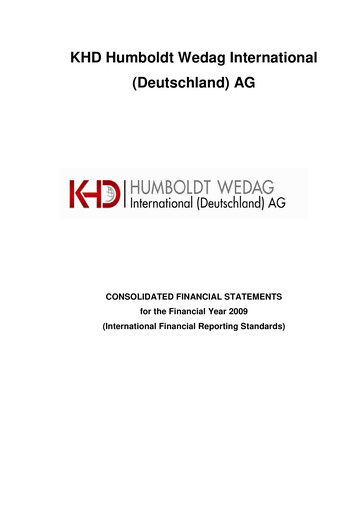 Thumbnail KHD Humboldt Wedag International Annual Report 2009