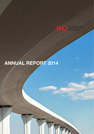 Thumbnail KHD Humboldt Wedag International Annual Report 2014