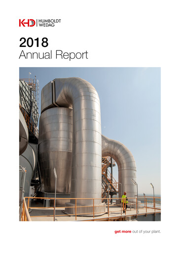 Thumbnail KHD Humboldt Wedag International Annual Report 2018