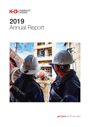 Thumbnail KHD Humboldt Wedag International Annual Report 2019