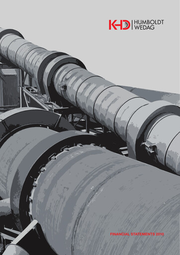 Thumbnail KHD Humboldt Wedag International Financial Statement 2010