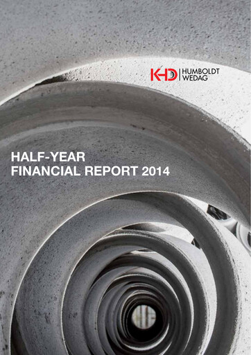 Thumbnail KHD Humboldt Wedag International Half-year Report 2014-h1