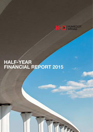 Thumbnail KHD Humboldt Wedag International Half-year Report 2015-h1