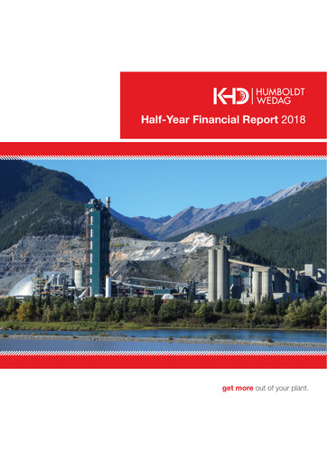 Thumbnail KHD Humboldt Wedag International Half-year Report 2018-h1