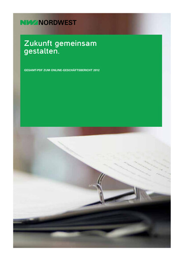 Thumbnail Nordwest Handel Annual Report 2012