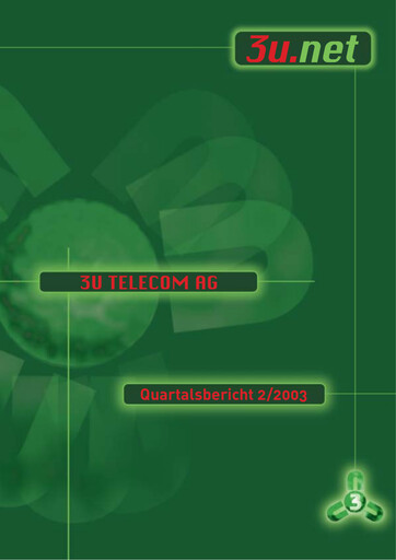 Thumbnail 3U Holding Quarterly Report 2003-q2