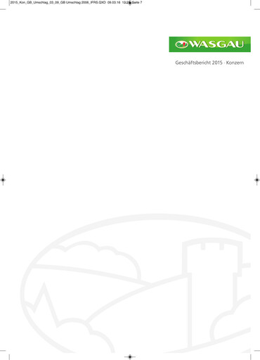 Thumbnail WASGAU Produktions & Handels AG Financial Statement 2015