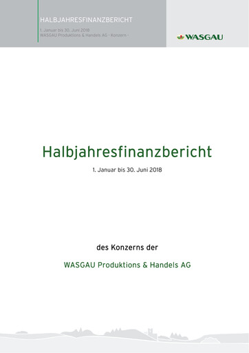 Thumbnail WASGAU Produktions & Handels AG Half-year Report 2018-h1